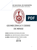 11. Geomecánica y Cierre de Minas - Cordova.pdf