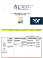 English Year 4 Scheme of Work 2020