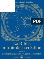 Ivanoff Mikhaël - La Bible, Miroir de La Création - Tome 1 - Commentaires de L'ancien Testament