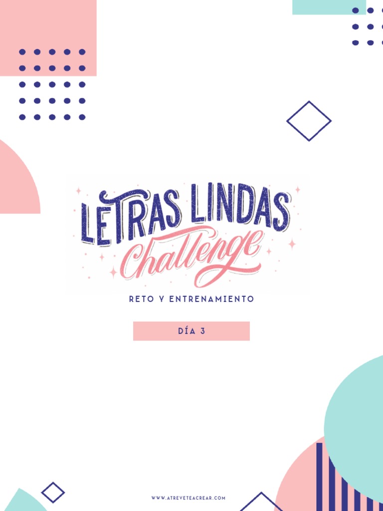 Plantillas Letering 3 | PDF