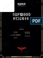 KULT Divinity Lost - Quickplay Scenario - Oakwood Heights