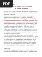 1 Les Anges et la médecine
