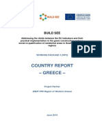 Country Report On Conditions For Green and Sustainable Building Greece