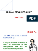 Human Resource Audit: Jumi Kalita