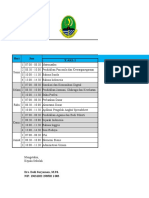 Jadwal KBM (Daring) AKL 2020-2021