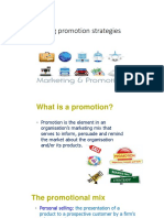 Marketing Promotion Strategies