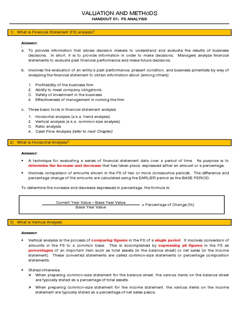 Chapter 1 Fs Analysis Or Pdf Or Revenue Or Dividend