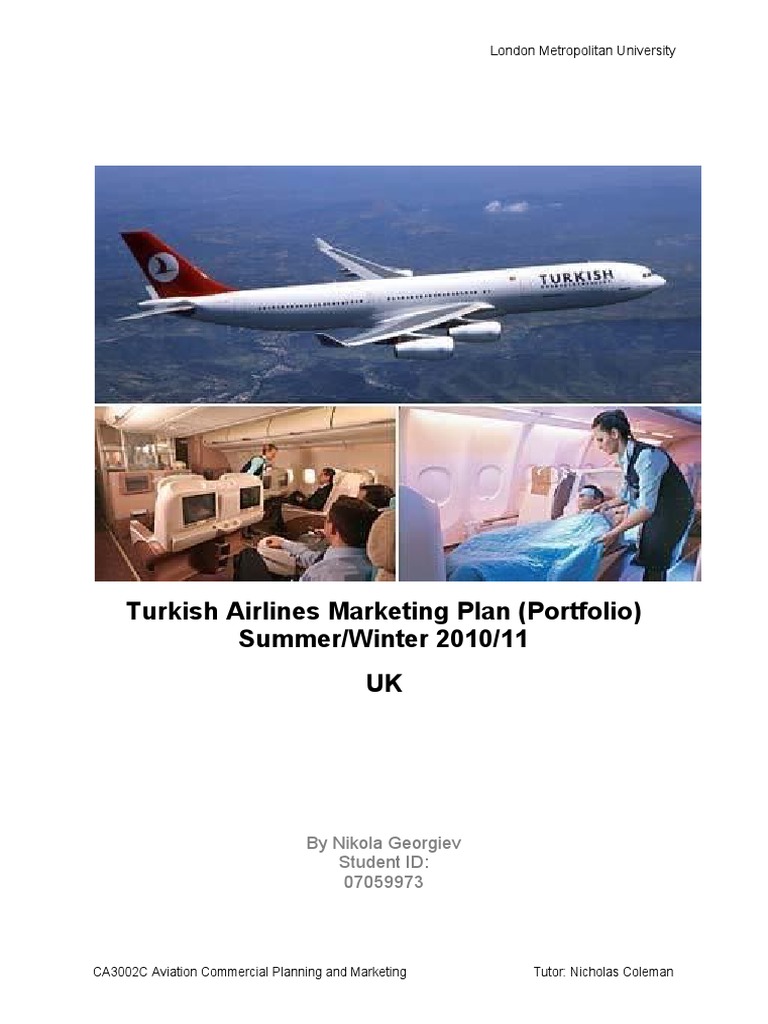 Turkish Airlines Marketing Strategy Overview | PDF | Airlines | Low ...