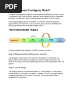 What Is Software Prototyping Model?: Step 1: Requirements Gathering and Analysis