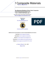 ++++three Dimensional Micro-Mechanical Modeling of Woven Fabric Composites