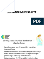 Materi Skrining Imunisasi TT