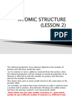 Atomic Structure (Lesson 2 - Isotopes)