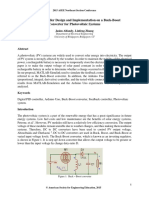 Digital Controller Design and Implementation On A Buck-Boost Converter For Photovoltaic Systems