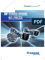 Essieu Krone Kit Pieces