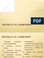 7-Neutrality Vs