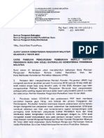 Surat Siaran Garis Panduan Pengurusan Pembukaan Semula IPG Dan KM Dan FAQ