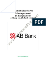 AB Bank HRM Report
