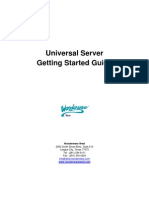 Universal Server Getting Started