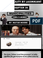 Municipalities: By-Mayur Mogre