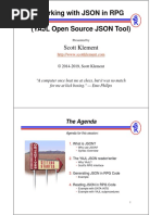 Working With JSON in RPG PDF