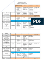 Scheme of Work 2011 English Language Form 4