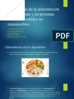 Importancia de La Alimentación en Deportistas