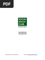 Download Social Media Club Style Guide by Social Media Club SN47283411 doc pdf
