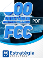 Apostilas 600 Questões FCC Direito Do Trabalho PDF