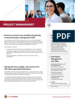 Bachelor's Degree In: Project Management