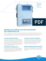 SP 510 Hardness Monitor: Maximize Your Softener Cycle Time and Minimize Your Regeneration Cost