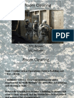 Room Clearing: SFC Bessey SFC Pelletier