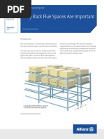 NFPA Rack Storage Flue Space Guidelines | PDF | Fire Sprinkler System ...