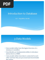 Introduction To Database: UCT - Mogadishu, Somalia