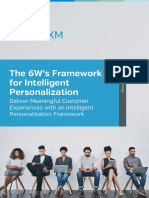 The 6Ws Framework for Intelligent Personalization