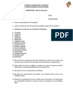 Examen Cosmografía II