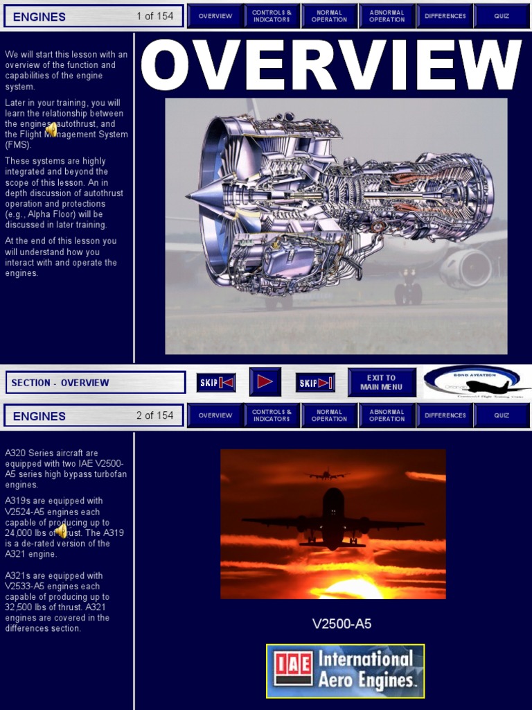 A320 Engine Systems Guide | PDF | Aviation | Propulsion