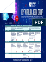 Epf Virtual Tech Camp: Information and Registration at