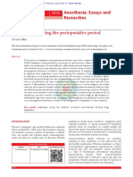 Anafilaxia Durante El Periodo Perioperatorio PDF