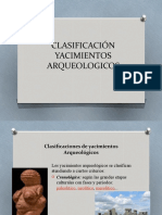 Tipos Yacimientos Arqueologicos