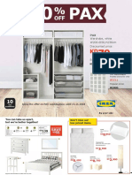 Wardrobe, White Discounted Price: W200xD58, H236cm: Bergsbo