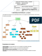 Materiales Naturales-La Madera: Guía de Trabajo No 11