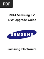 2014 Samsung TV F/W Upgrade Guide