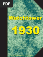 1930 The Watchower and Herald of Christ's Presence | PDF ...