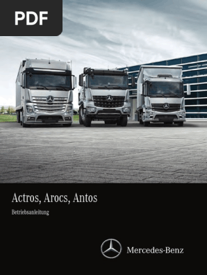 Mercedes Benz Actros Antos963 Arocs964 04 14 Bedienungsanleitung Pdf Pdf