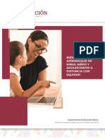 Anexo 5. Bienestar y Aprendizaje de Niñas, Niños y Adolescentes A Distancia Con Equidad PDF