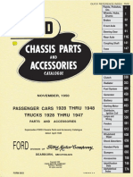 Passenger Cars Trucks 1928 THRU 1948 1928 THRU 1947: Parts and Accessories