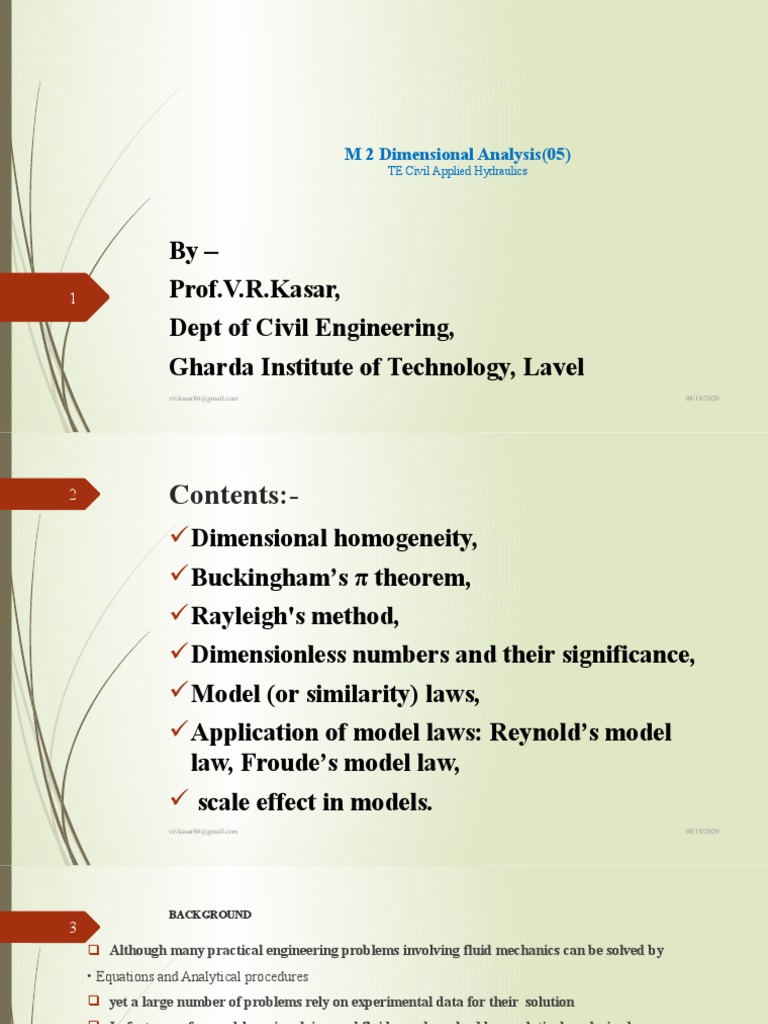 APH U2 Dimensional Analysis | PDF | Mechanics | Scientific Method