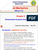 Fluid Mechanics: Dimensional Analysis and Similitude