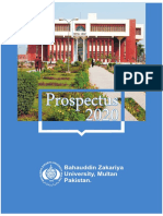 BZU Prospectus 2020 PDF