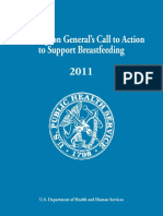 Call To Action To Support Breast Feeding